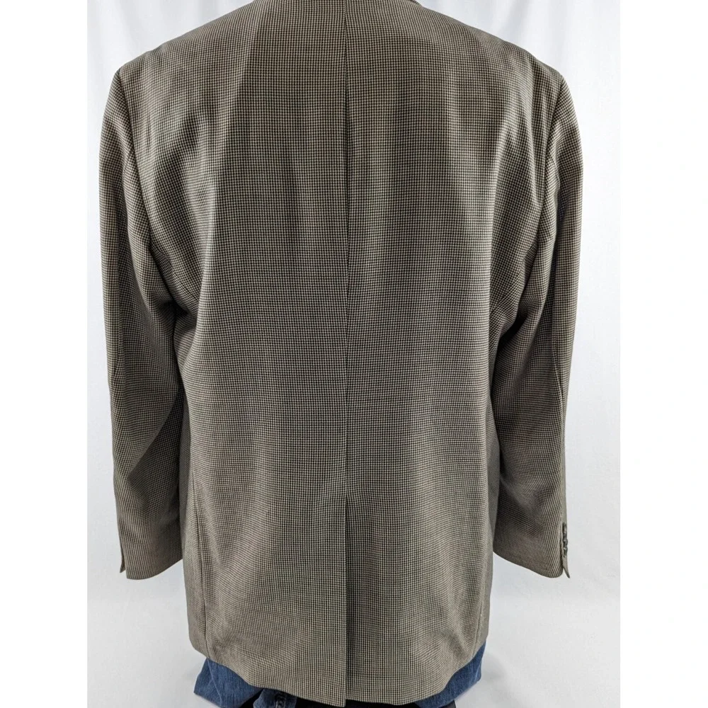 Stafford Blazer Sport Coat Two‎ Button Jacket Wool Size 42L (46